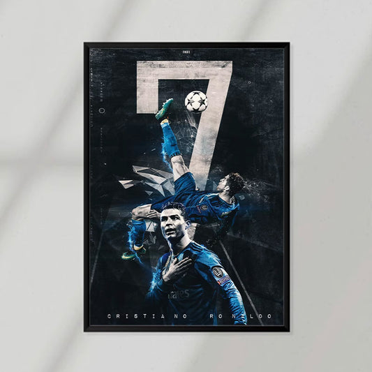 Ronaldo Bicycle Kick 7 Poster