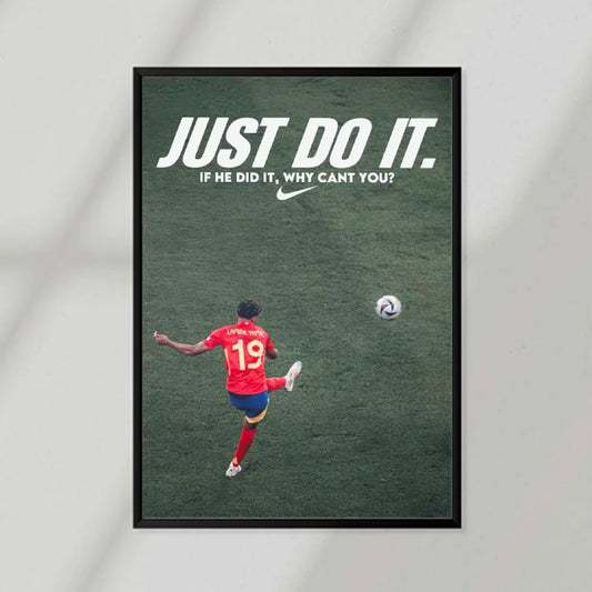 Yamal Just Do It Poster