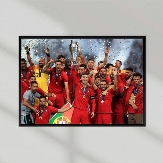 Ronaldo Nations League Poster