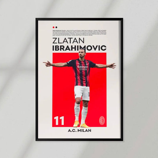 Zlatan Ibrahimovic Poster