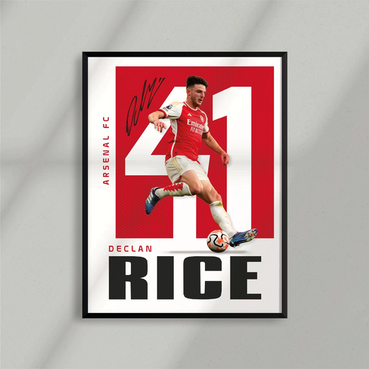 Declan Rice Poster