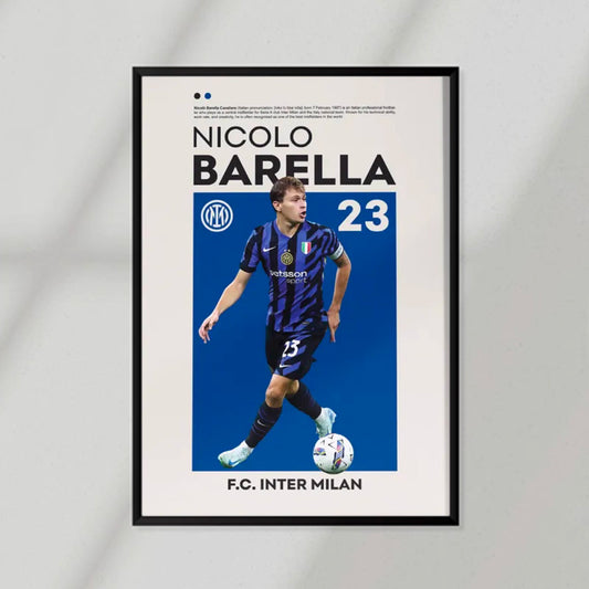 Nicolo Barella Poster