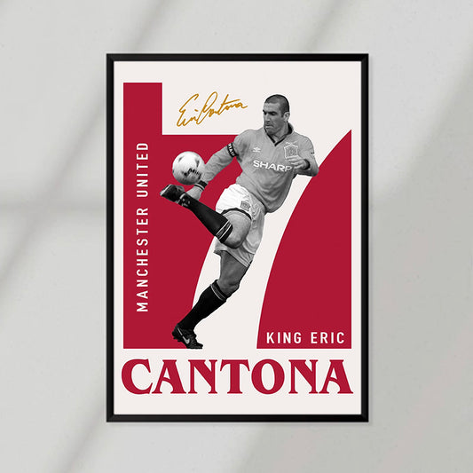 Eric Cantona Poster