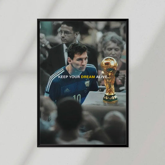 Messi Dream Poster