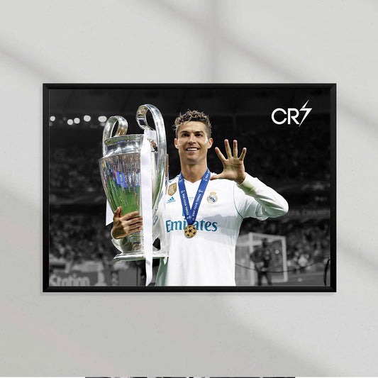 CR7 5x UCL Poster
