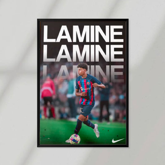 3x Lamine Poster