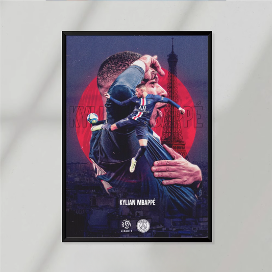 Kylian Mbappe PSG Poster