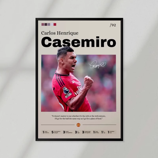 Casemiro Poster