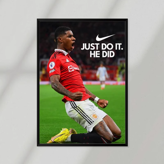 Rashford Just Do It Poster