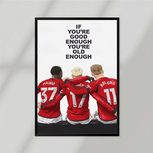Manchester United Motivational Poster