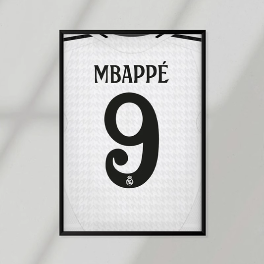 Mbappe 9 Poster