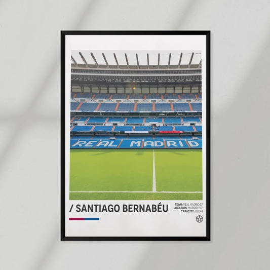 Santiago Bernabeu Poster