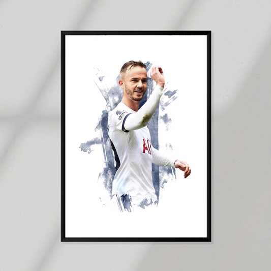 James Maddison Darts Poster