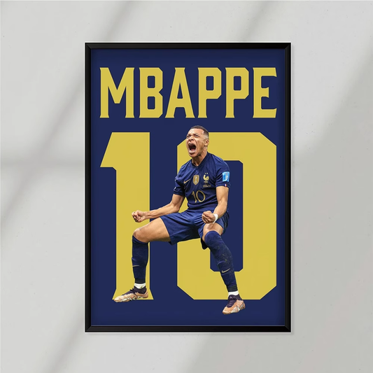 Mbappe 10 Poster