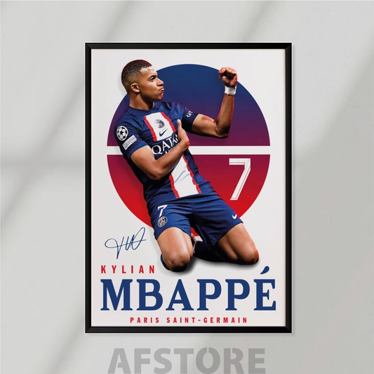 Mbappe PSG Poster