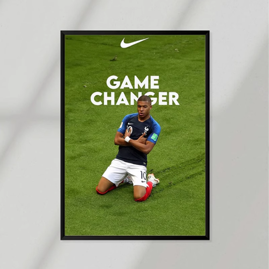 Mbappe Game Changer Poster