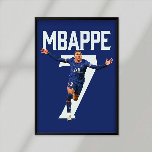 Mbappe 7 Poster