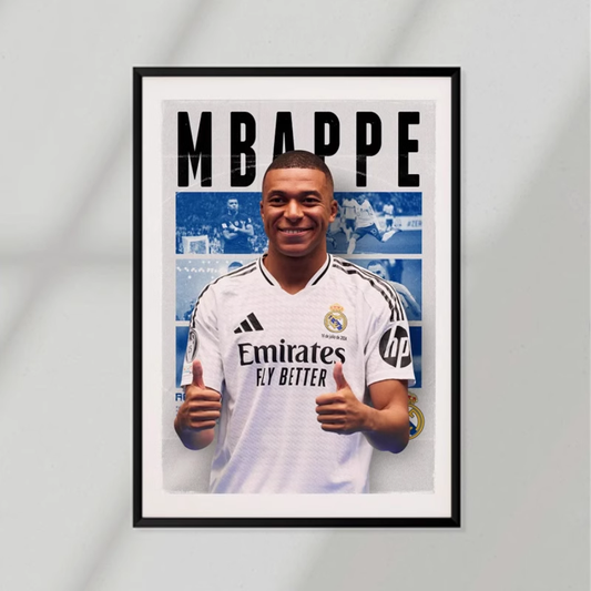 Kylian Mbappe Like Poster