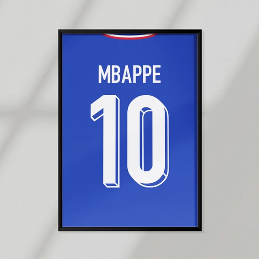 Kylian Mbappe 10 Poster