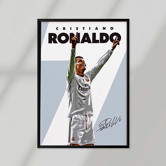 Ronaldo Comic Poster