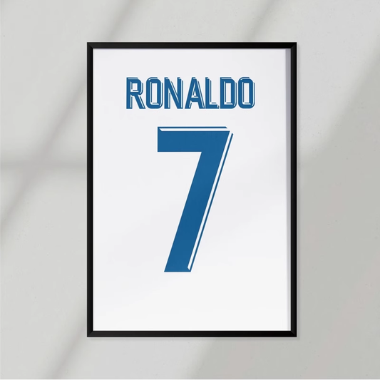 Ronaldo 7 Poster