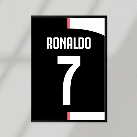 Ronaldo 7 Portugal Poster