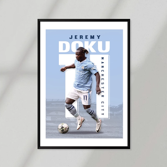 Jeremy Doku Poster