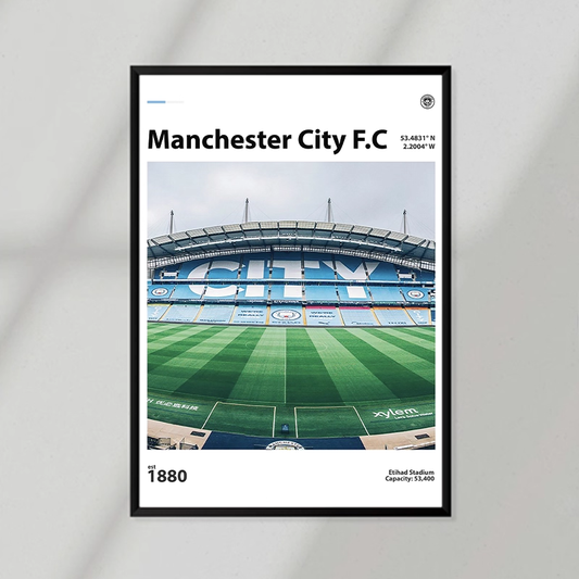 Etihad Stadium Poster