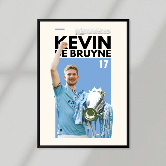 Kevin De Bruyne Poster