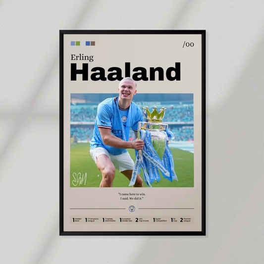 Erling Haaland Poster